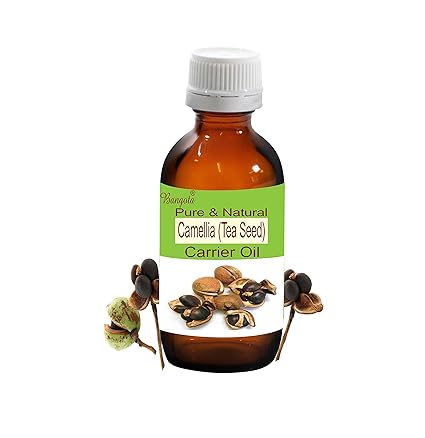 Bangota Camellia (Tea Seed) Pure & Natural Carrier Oil (Camellia oleifera) (15 ml (0.50 Oz))