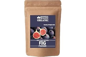 Blessfull Healing Organic Fig Powder 100% Pure Natural 100 Gram / 3.52 oz