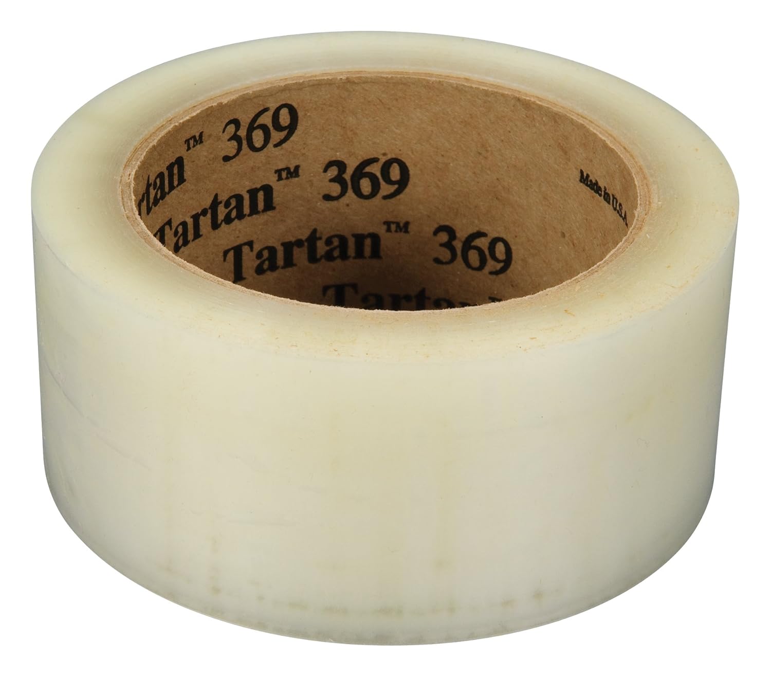Tartan Box Sealing Tape 369, Clear, 48 mm x 100 m, Conveniently Packaged