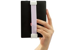 WiLLBee CLIPON POP for Kindle Length Adjustable Strap Hand Grip Finger Holder Compatible with Kindle 6inch / Voyage/Oasis 7inch / Paperwhite/All New Kindle Fire 7 - Purple