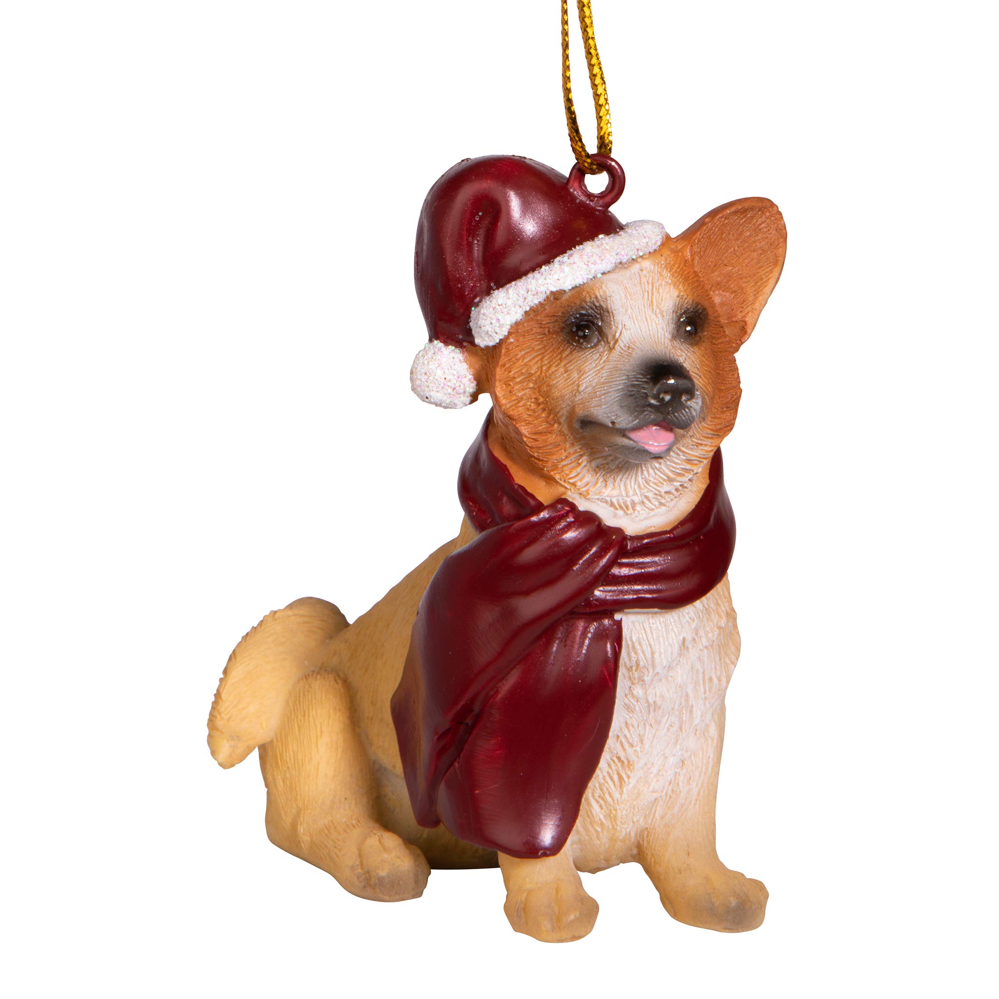 Christmas Ornaments - Xmas Welsh Corgi Holiday Dog Ornaments - Christmas Decorations