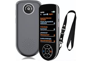 NEYES Language Translator Device Instant Translation Device with 137 Languages, 3.5" HD Translator Device No WiFi Needed with Online/Offline/Photo/Text Translation for Travel Business
