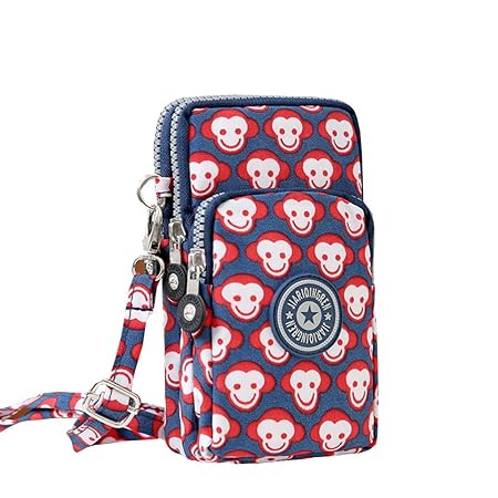 Water Resistant Nylon Tote Style Handbag Cross Body Bag Lightweight Mommy Bag for Women Sky Blue by TESOON Bag