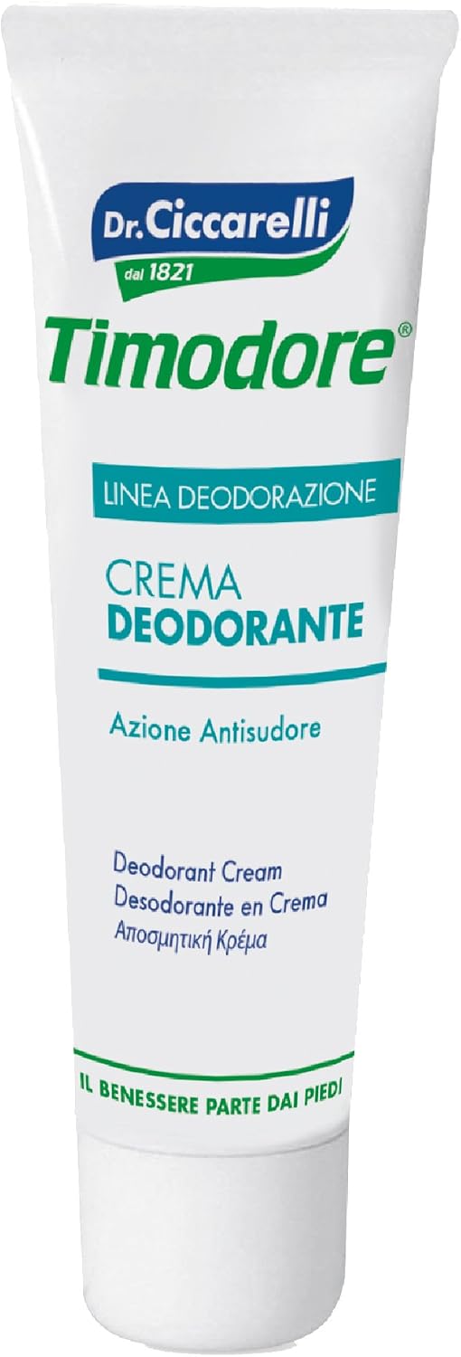 Timodore Deodorant Cream, 50 ml, White, 50 ml (Pack of 1)