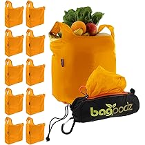 Amazon.com: Sturdy Reusable Grocery Bags Foldable and