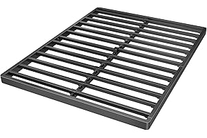 Superay 2 Inch Queen Box Spring Low Profile, Heavy Duty Metal Box Spring Bed Base, Bunkie Board Bed Slat Replacement, Mattress Foundation, Easy Assembly, Noise Free
