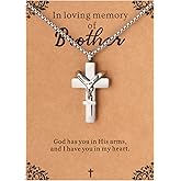 Cremation Cross Necklace for Ashes Cross Urns Locket Pendant Ashes Holder Stainless Steel Memorial Jewelry
