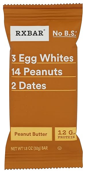 RXBAR PROTEIN BAR PEANUT BUTTER, 1.8 OZ