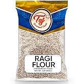 TAJ Premium Indian Ragi Flour, Finger Millet Flour, (4-Pounds (NEW))