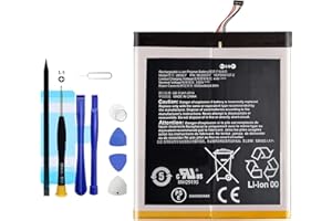 Vvuilsty 58-000377 Replacement Battery for HD 10 (11th Gen) T76N2B,HD 10 Plus T76N2P 2021 Release,Rechargeable 0 Cycle Battery Compatible with HD 10 T76N2B & HD 10 Plus T76N2P with Repair Tool Kits