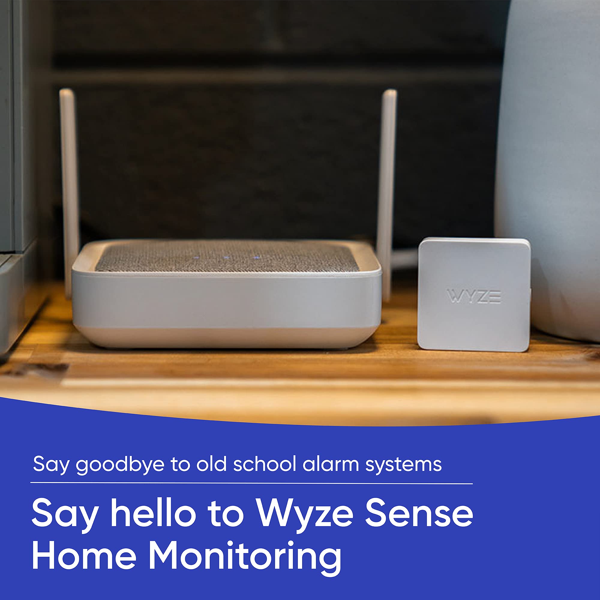 WYZE Home Security System Entry Sensor - Window and Door Entry Protection (3-Pack)