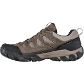 Oboz Men's Sawtooth X Low B-Dry | Rugged Waterproof Hiking Shoes with Cushioned Support and Heavy-Duty Traction for Wet Trails and Long Treks