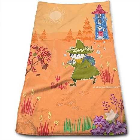 Amazon ムーミン スナフキン フェイスタオル バスタオル 吸水 速乾 抗菌 防臭 大きめ キャラクター アニメ 雑貨 グッズ 子供 人気 ３０ ７０cm フェイスタオル ホーム キッチン オンライン通販