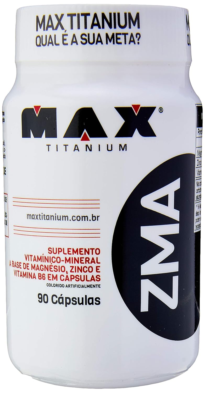 ZMA 90 Cápsulas Max Titanium em Promoção no Oferta Esperta