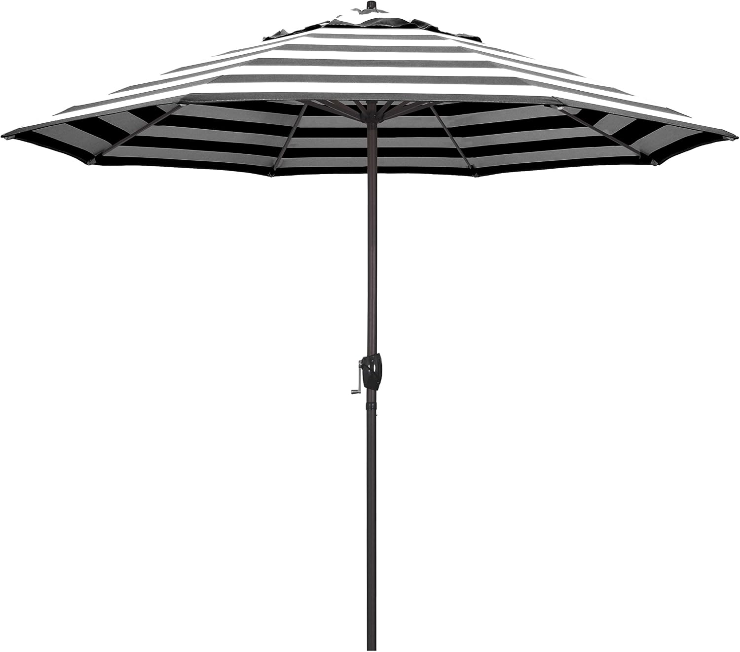Amazon Com California Umbrella Ata908117 58030 9 Round Aluminum Market Crank Lift Auto Tilt Bronze Pole Sunbrella Cabana Classic Patio Umbrella Rd Garden Outdoor