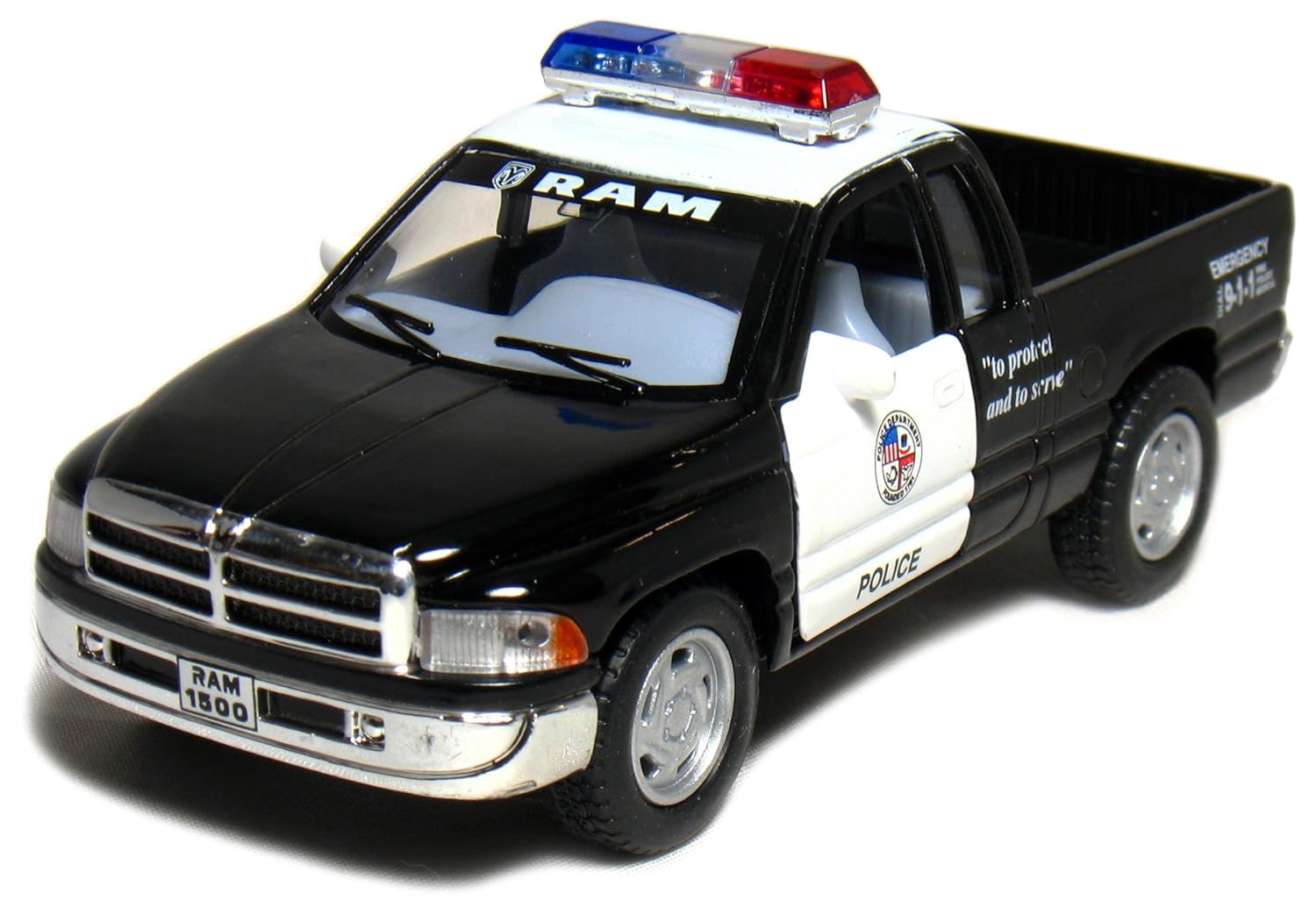 police pickup truck toy