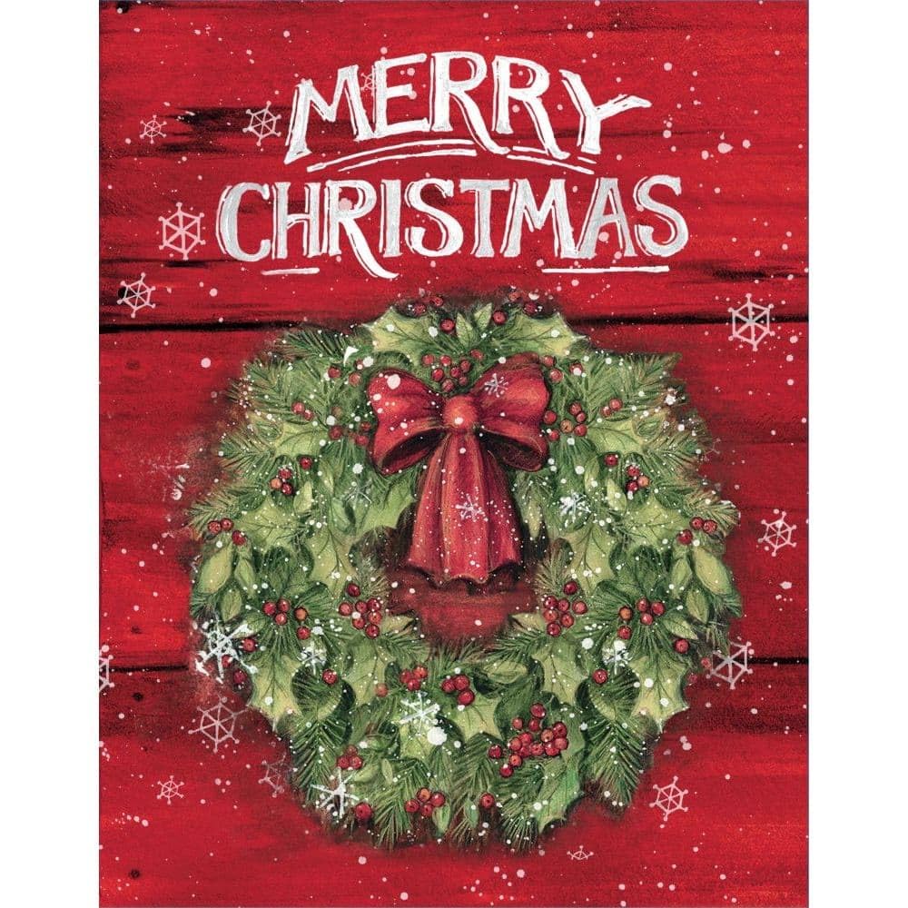Lang Merry Christmas Boxed Card by Susan Winget, 5.375"x6.875", 18 Cards & 19 Envelopes (1004774)