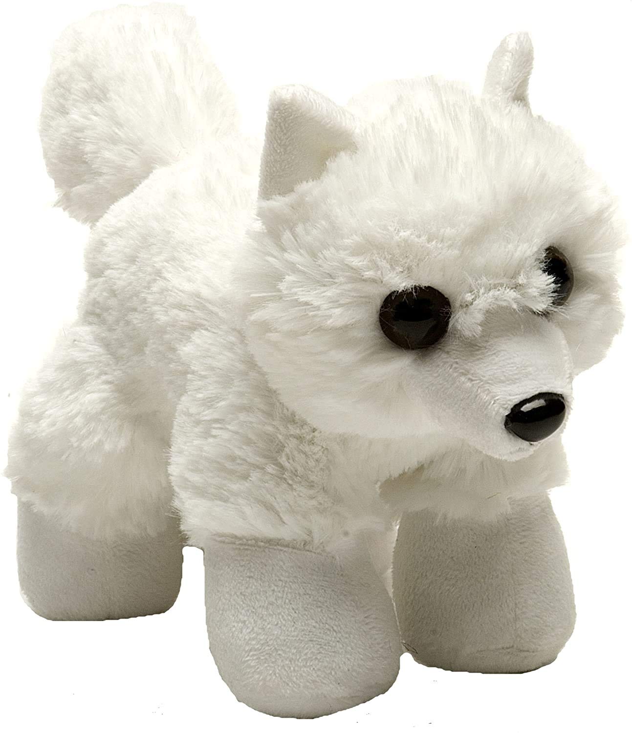 Wild Republic 16224, Arctic Fox Hug'ems Plush, Cuddly Soft Toy, 18 cm — image 1