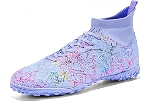 GODLARK Mens Soccer Cleats Womens Indoor Soccer Shoes Wide Baseball Turf Shoes Adult Youth Rugby Shoes Big Boys Small Spikes AG TF Football Boots