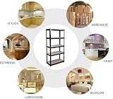 Royalswill Garage Shelving Units 5 Tier Heavy Duty 175KG per Shelf 150x70x30 view 8