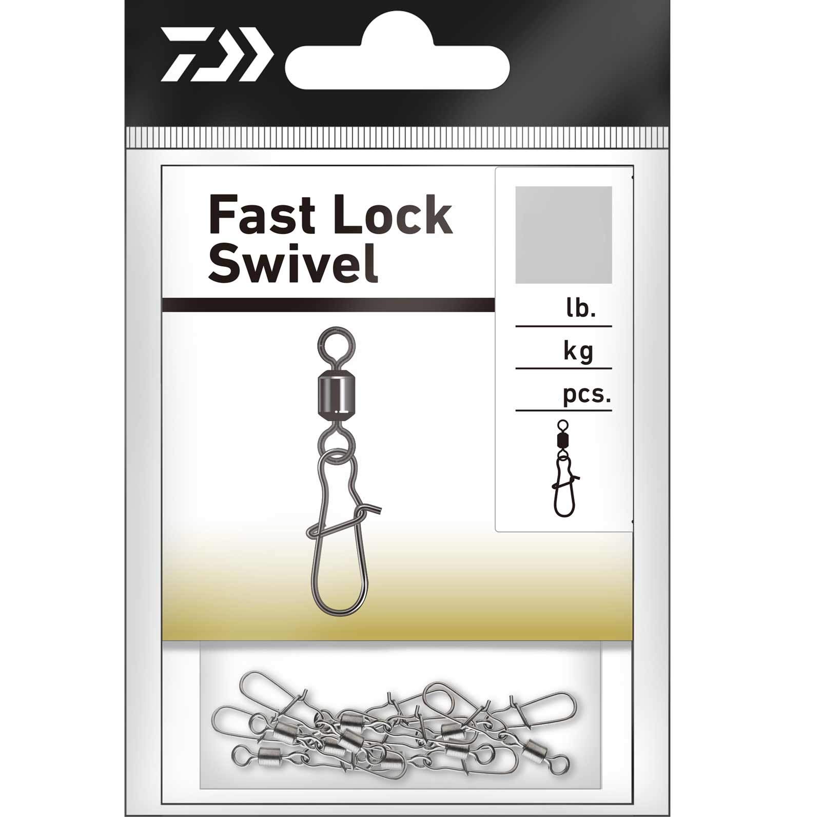 Daiwa Fast Lock Swivel SB10 Size 6 13 kg