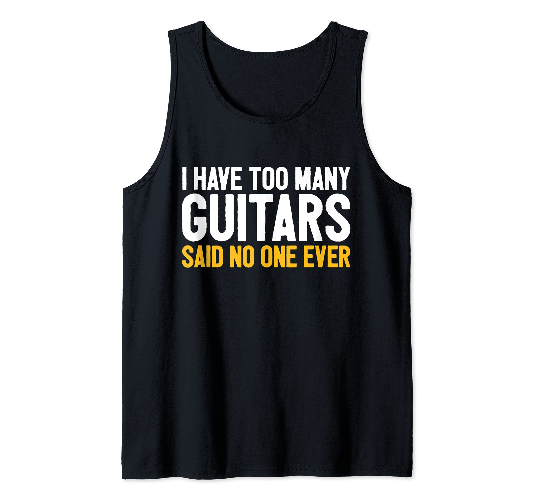 Awesome Guitar Player Saying Guitarist Guitar Collector Tank Top