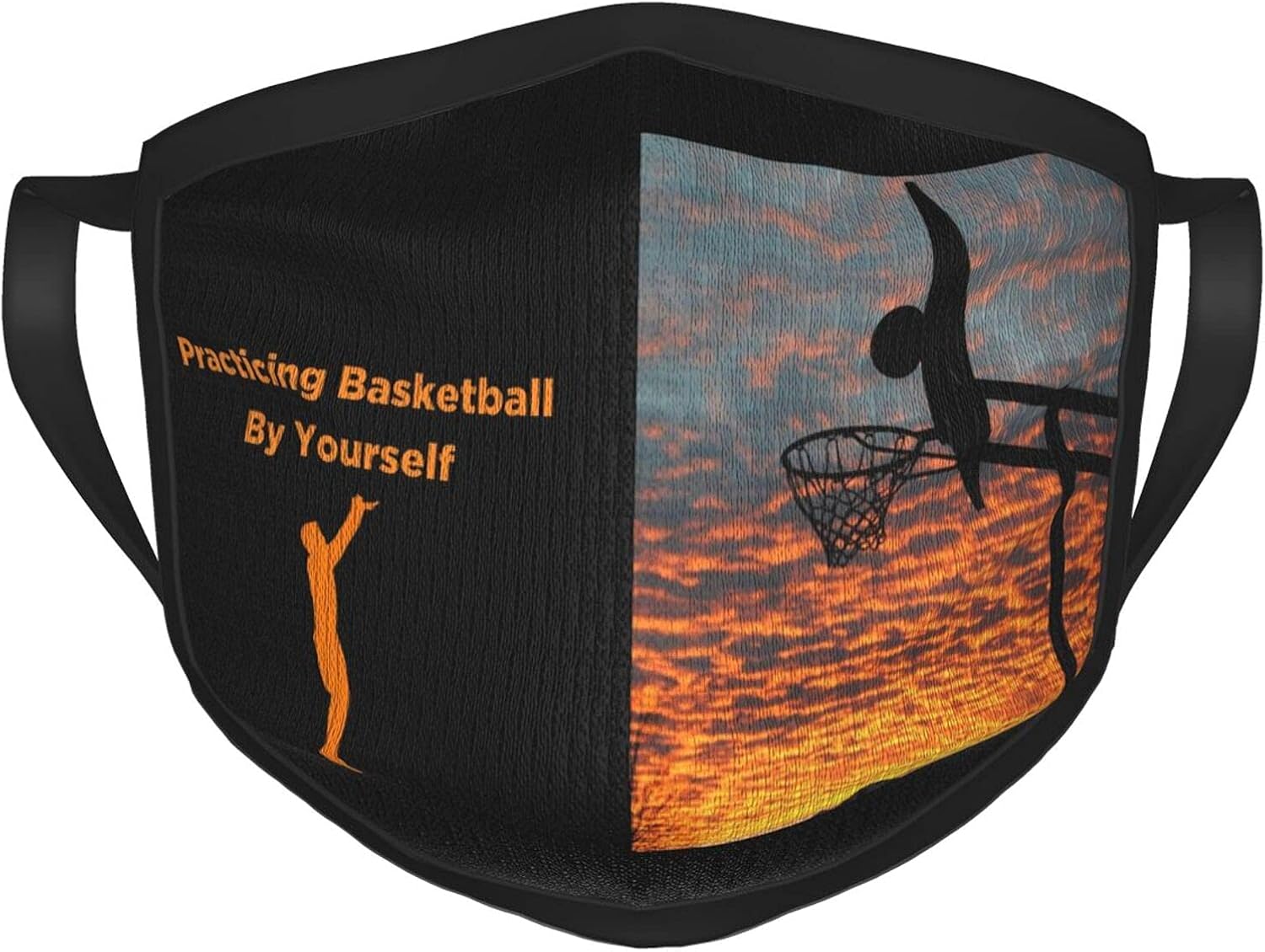 Basketball Face Mask Reusable Washable Fashion Adult Bandana for Men