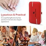 Keiby Citom Manicure Set 10pcs Stainless Steel Nail Clippers Kit Red Portable view 8