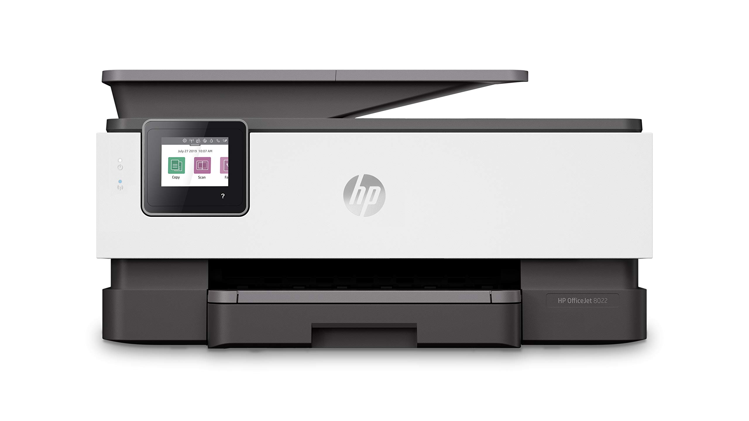 HP OfficeJet Pro 8022 All-in-One Wireless Printer, Instant Ink Ready with 2 Months Trial Included, Print, Scan, Copy from Your Phone and Voice activated (Compatible with Alexa and Google Assistant) white