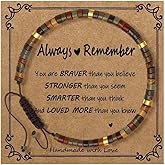Flvkev Inspirational Gifts Bracelets for Women Encouraging Healing Natural Stone Bracelets - Get Well Soon Gifts for Women Best Friends Sister Bestie - Life is Tough But So are You Bracelet