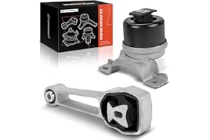 A-Premium 2PCS Engine Motor Mount and Torque Strut Mount Set Compatible with Volvo XC60 2010-2016, S60 2011-2016, XC70 2008-2