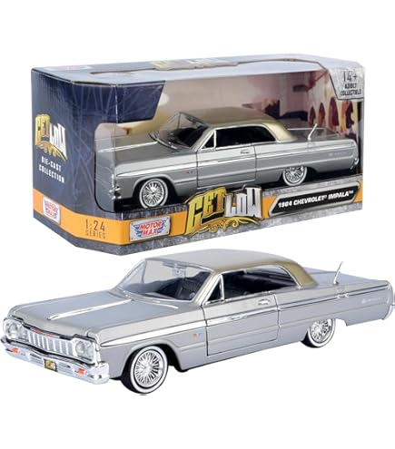 Amazon.com: 1964 Chevy Impala SS Lowrider Pink with Graphics