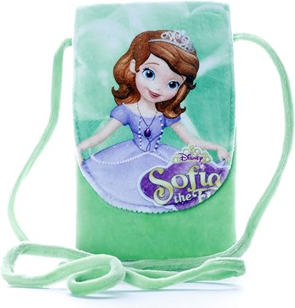 HC Toys LLP | Sofia Princesses Soft Canvas Material Sling Bag for Girl Children Casual Purse | Green