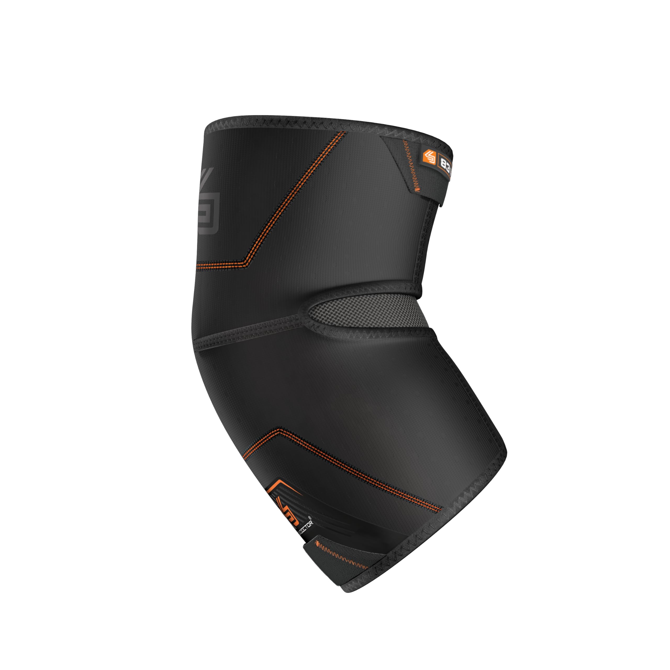 Shock Doctor Elbow Compression Sleeve with Extended Coverage - Black, Small
