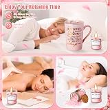 ALBISS Best Friend Gift Box Spa Set Coffee Mug Candle Bath Salts view 5