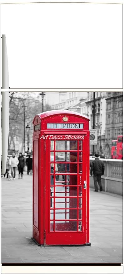 Electrodomésticos Pegatina para frigorífico, diseño de cabina ...