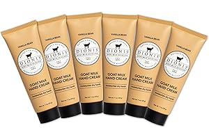 Dionis Goat Milk Skincare Hand Cream (Vanilla Bean, 1 oz)