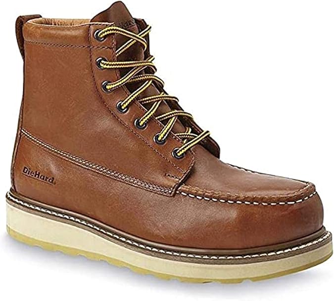 DieHard SureTrack 84994 - Botas de trabajo de piel con puntera suave