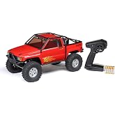 Axial SCX10 III 1987 Toyota SR5 4X4 RC Truck 1/10, RTR, Red | Brushed Rock Crawler, AXI-2062T2, Lipo Battery and Charger Not Included