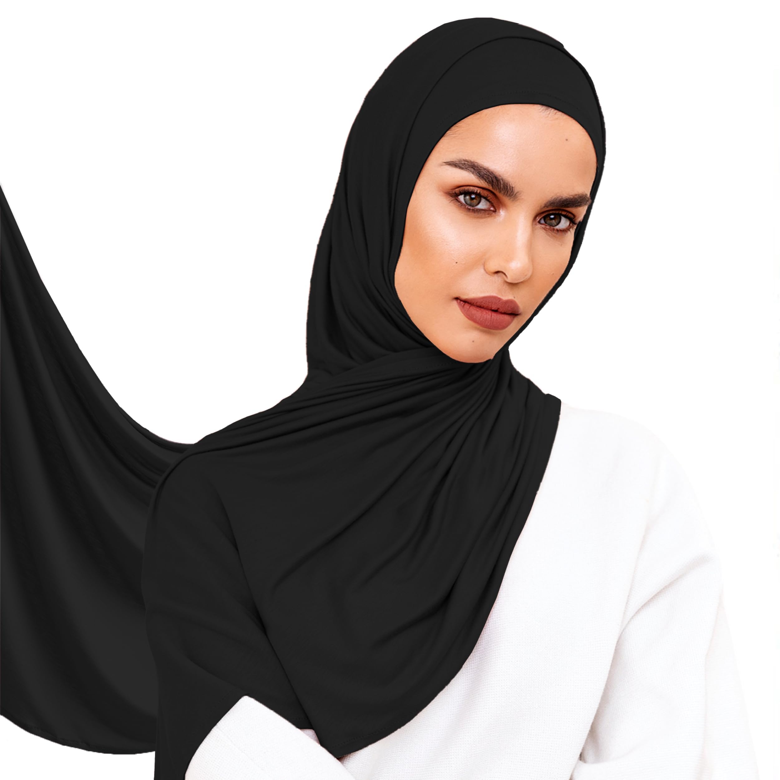 VOILE CHIC Instant Hijab Scarf for Women - Premium Jersey Head Scarf Wrap - Made in Turkey