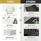 TONOR 18 Pack 30x30cm Self-Adhesive Acoustic Panels White 0.9 NRC view 2