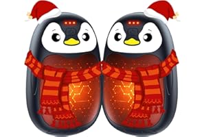 FANDLISS Hand Warmers Rechargeable 8000mAh, Portable Pocket Electric Hand Warmers 2-Pack, 3 Heating Levels, Winter Gifts for 