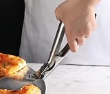 New Star Foodservice 50479 8-inch Stainless Steel Pizza Tray Pan Gripper Holder view 9