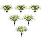 150Pcs Babys Breath Artificial Flowers, Faux Baby Breath Flowers Artificial Bulk White Wedding Decor Small Fake Babies Breath Flowers Real Touch, Gypsophila Floral Decoration for Spring Wedding