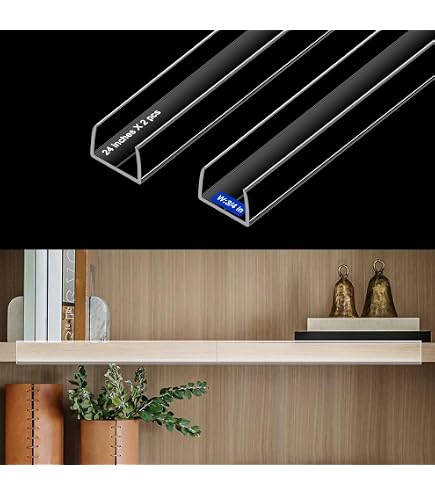 Outwater Mill Finish Aluminum U-Channel – 1-7/8" Inside Dimension, 36" Length, Pack Of 4