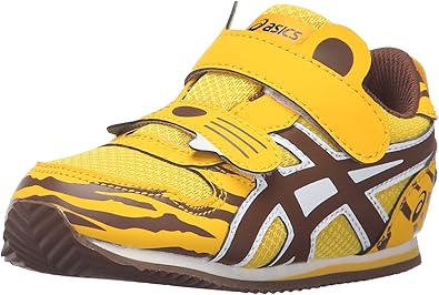 ASICS Animal Pack Running Shoe (Toddler), Tiger Gold/Coffee, 4 M ...