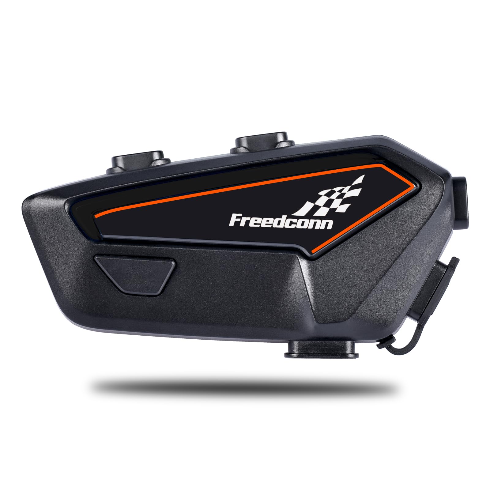 FreedConn F1 Motorcycle Helmet Bluetooth Headset Wireless Headphone Speaker, Single Person Use Bluetooth 5.2 Intercom Headphone with CVC Noise Cancellation,1100mAh 30 Hours IP67 Voice Control — image 1