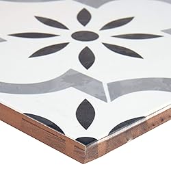 MSI Azila 8 in. x 8 in. Encaustic Matte Porcelain