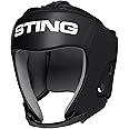 STING Orion Gel Open-Face Boxing Head Guard, USA Boxing-Approved Headgear, Premium Equipment for Professional Competition and Training