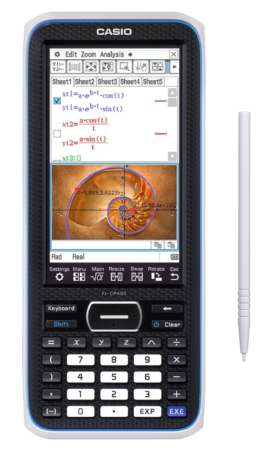 CASIO FX CP  E – Calculadora gráfica con modo examen